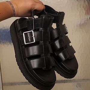 Chunky Strappy Sandals